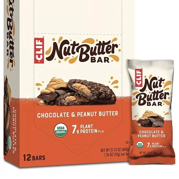 1 box CLIF Nut Butter Filled-Organic Snack Bars- - Picture 5 of 5